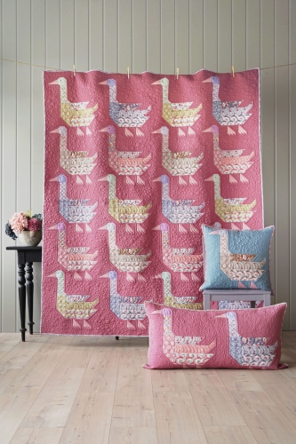 Tilda Patchwork Baumwolle - Maple Farm - Gwendelyn Rosehip